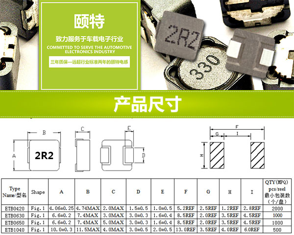 一體成型電感型號(hào)